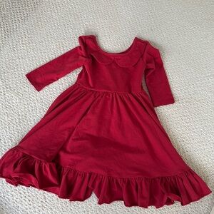 Girls Twirl Long Sleeve Dress